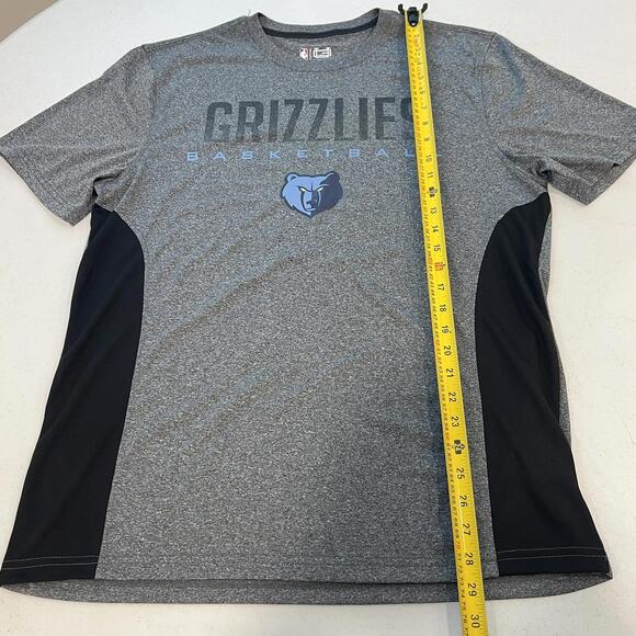 Ultra Game NBA Memphis Grizzlies Men's Active Tee Shirt Gray Large T-shirt - Picture 3 of 5